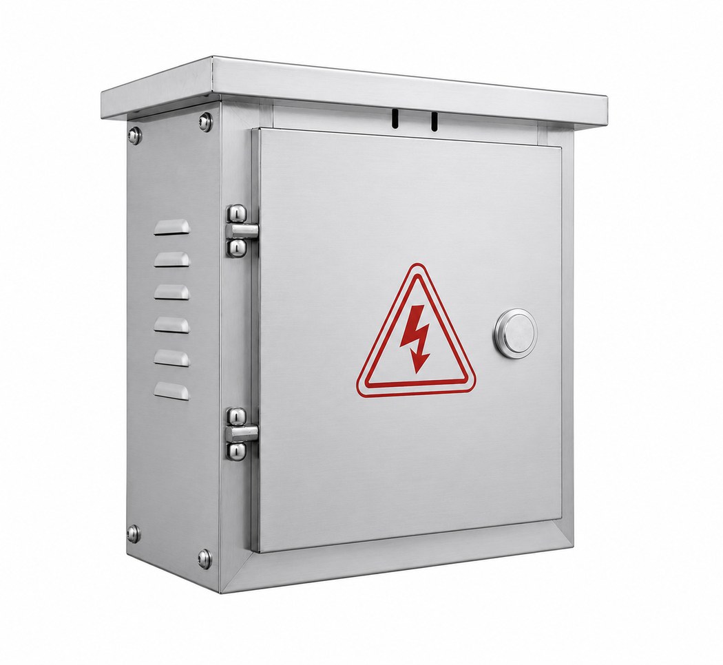 Control box, side vents